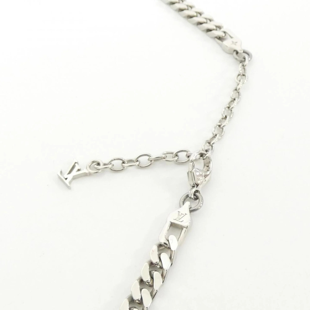 LOUIS VUITTON Silver Necklace - Picture 4 of 5